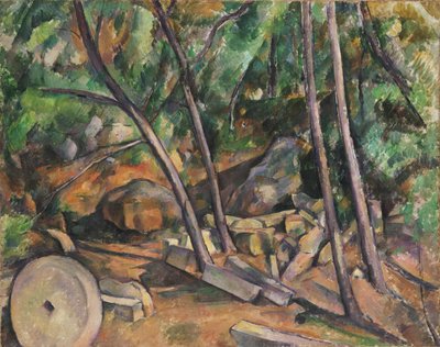 Macina nel Parco del Château Noir da Paul Cézanne